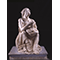 Statue of a drunken old woman
